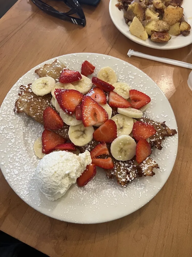 Banana Strawberry Nutella Crepes